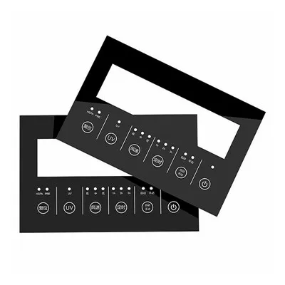 2 mm slimme domotica-afdekking van gehard glas